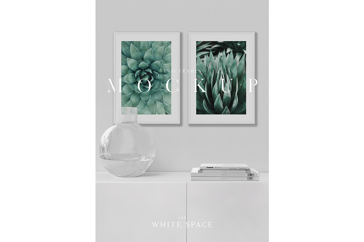 Frame Mockup Editable & Customisable, a Print Template by The White Space Co. (Photo 4 of 8)