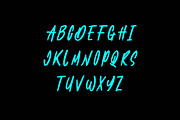 Bathwagon Watercolor Sans Serif Font, a Sans Serif Font by UICreative (Thumbnail 5 of 13)