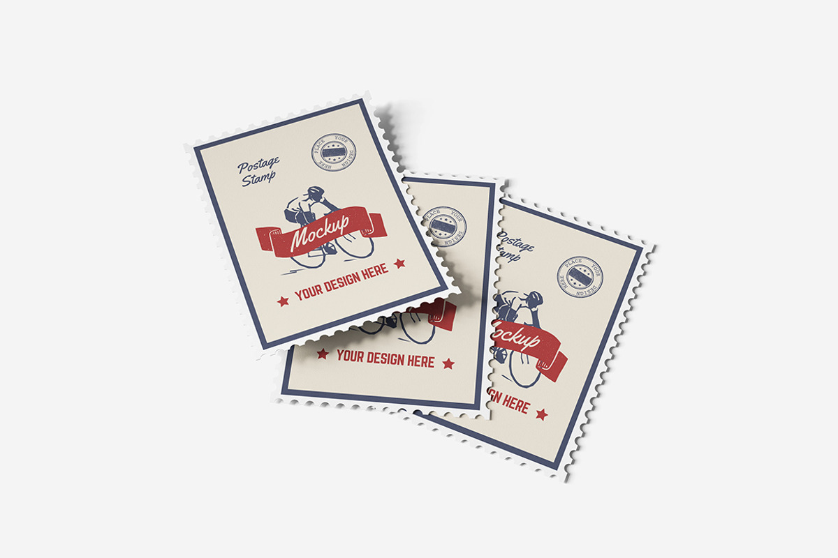 Postage Stamp Mockup, a Product Mockup by Indah (Photo 4 of 6)