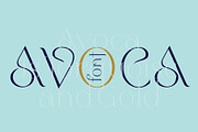 Avoca. Stunning Social Media font, a Serif Font by LostandFoundry (Thumbnail 6 of 6)