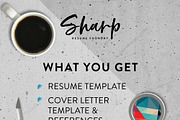 Modern Resume Template for Word, a Resume Template by SharpResumeFoundry (Thumbnail 5 of 6)