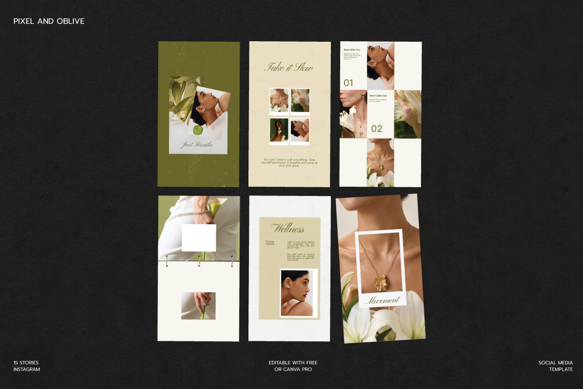 KOLE / Stories Social Media KIT, a Social Media Template by Pixel And Oblivé (Photo 5 of 6)