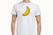 Banana Clipart Collection, a Food Illustration by newminddesign (Thumbnail 2 of 8)