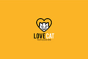 LOVE CAT, a Branding & Logo Template by shazi (Thumbnail 2 of 3)