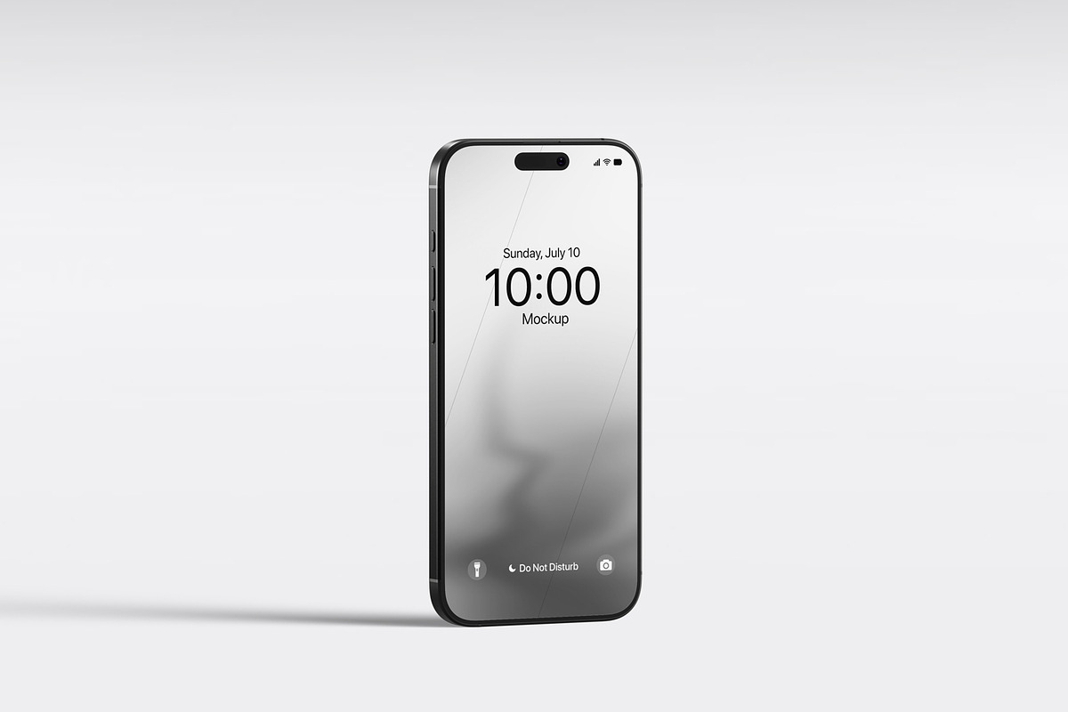 iPhone 16 Pro Mockup, an iPhone Mockup by RamStudio2 (Photo 16 of 17)