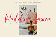 Quillia - Bold Signature Handwriting, a Handwritten Font by CreateBigSupply (Thumbnail 5 of 10)