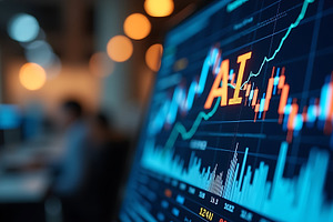 Ai stock market analysis and trading, a Technology Photo by Artonix