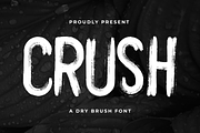 CRUSH FONT, a Sans Serif Font by Andika Fez (Thumbnail 3 of 8)