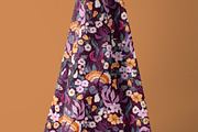 Plum Velvet Floral Pattern, a Pattern Graphic by Webvilla Studio (Thumbnail 4 of 7)