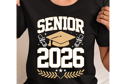 Senior 2026 Svg Png Graduation Svg