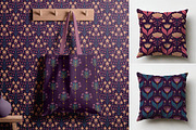 Bohemian Floral Pattern Collection, a Graphic by Asya Melkonyan Patterns (Thumbnail 7 of 15)