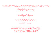 Alorentine Belle, a Script Font by Jackgridden (Thumbnail 4 of 18)