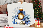 Watercolor Winter Spa Clipart Bundle, a Seasonal Illustration by SVGArt (Thumbnail 5 of 5)