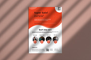 Modern Sale flyer, a Flyer Template by Voleshads (Thumbnail 1 of 3)