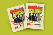 Indie Rock Music Party Flyer, a Flyer Template by megarez (Thumbnail 2 of 3)