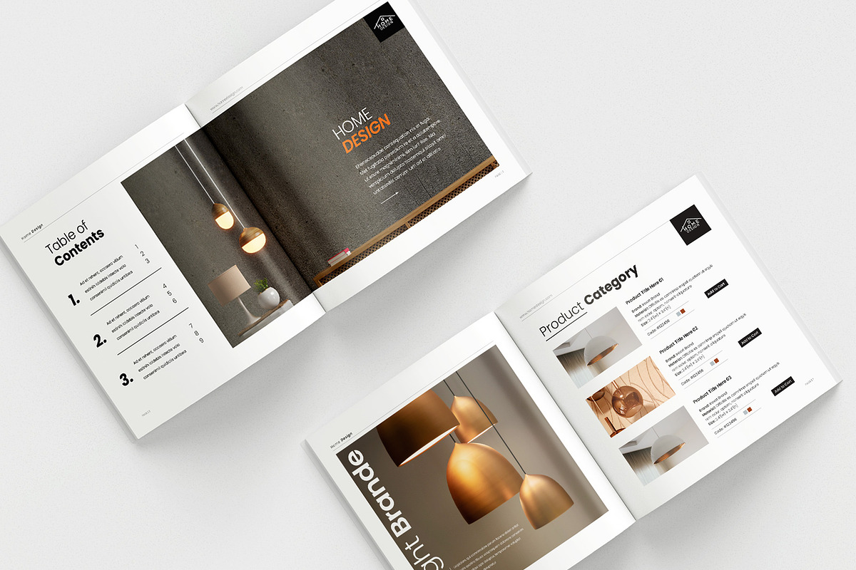 Square - Product Catalog Brochure, a Brochure Template by Creativity-Design (Photo 3 of 7)