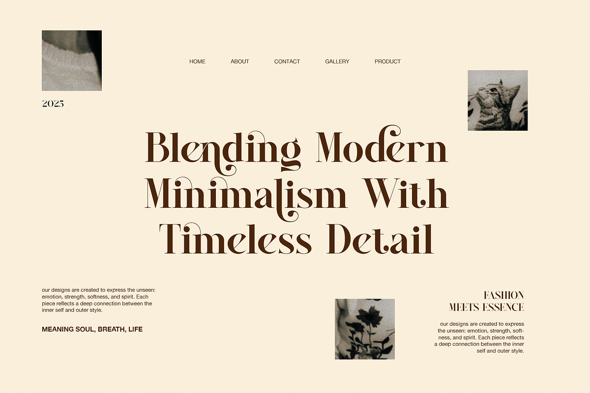 Mochin Elegant Serif Font, a Font by Graphicxell (Photo 5 of 8)