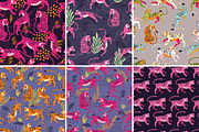 Tigers - 44 Seamless Patterns, a Pattern Graphic by Blue Lela Design (Thumbnail 8 of 13)