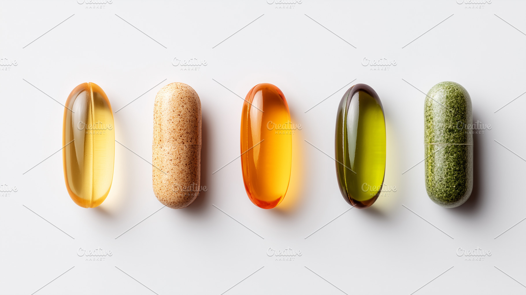 Dietary supplement capsules and, a Health & Medical Photo by MistyDay