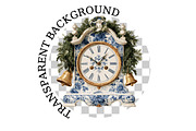 Watercolor Grandmillennial Christmas, an Object Illustration by Black Bird Studio (Thumbnail 6 of 7)