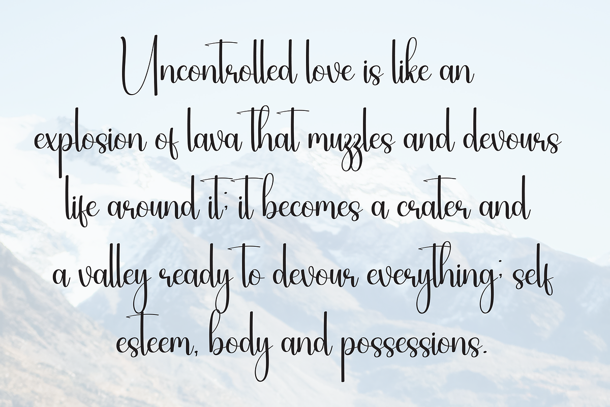 Calligraphy | Script Font, a Handwritten Font by Scratchones (Photo 6 of 8)