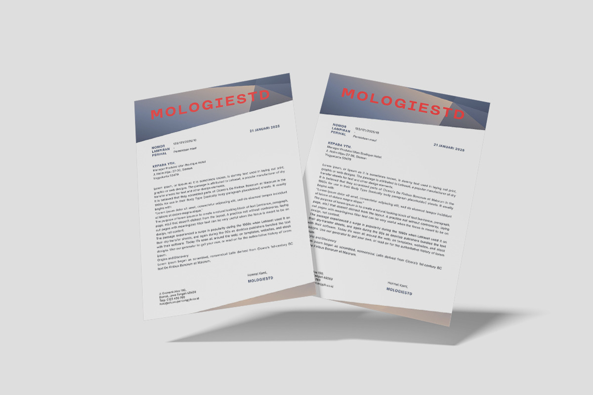 Letterhead Mockup, a Brochure Template by kebunmockup (Photo 5 of 5)