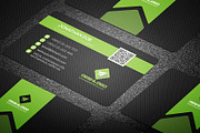 Clean Business Card, a Business Card Template by Cristal Pioneer (Thumbnail 1 of 6)