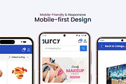 Jurcy -  Multipurpose & Multi-vendor, a WordPress Template by HRProShop (Thumbnail 4 of 8)