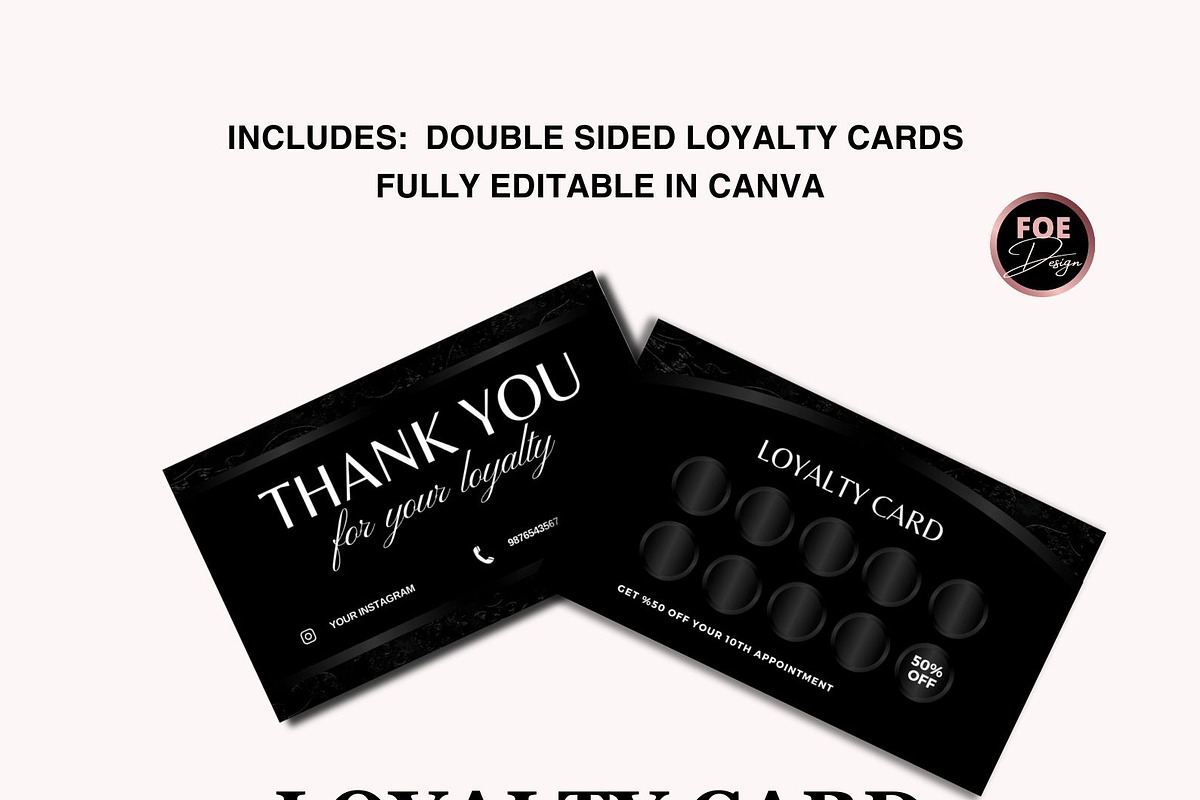 Hair Branding Kit | Hang Tags Thank, a Branding & Logo Template by Foedesigner (Photo 2 of 8)