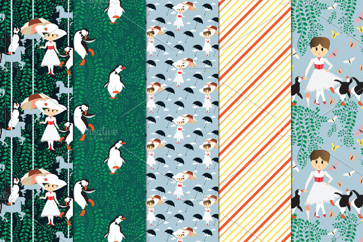 Magic Mary, a Pattern Graphic by Sonia design studio (Photo 3 of 4)