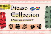 Picasso Style Collection | AI, an Object Graphic by Azruca (Thumbnail 1 of 12)