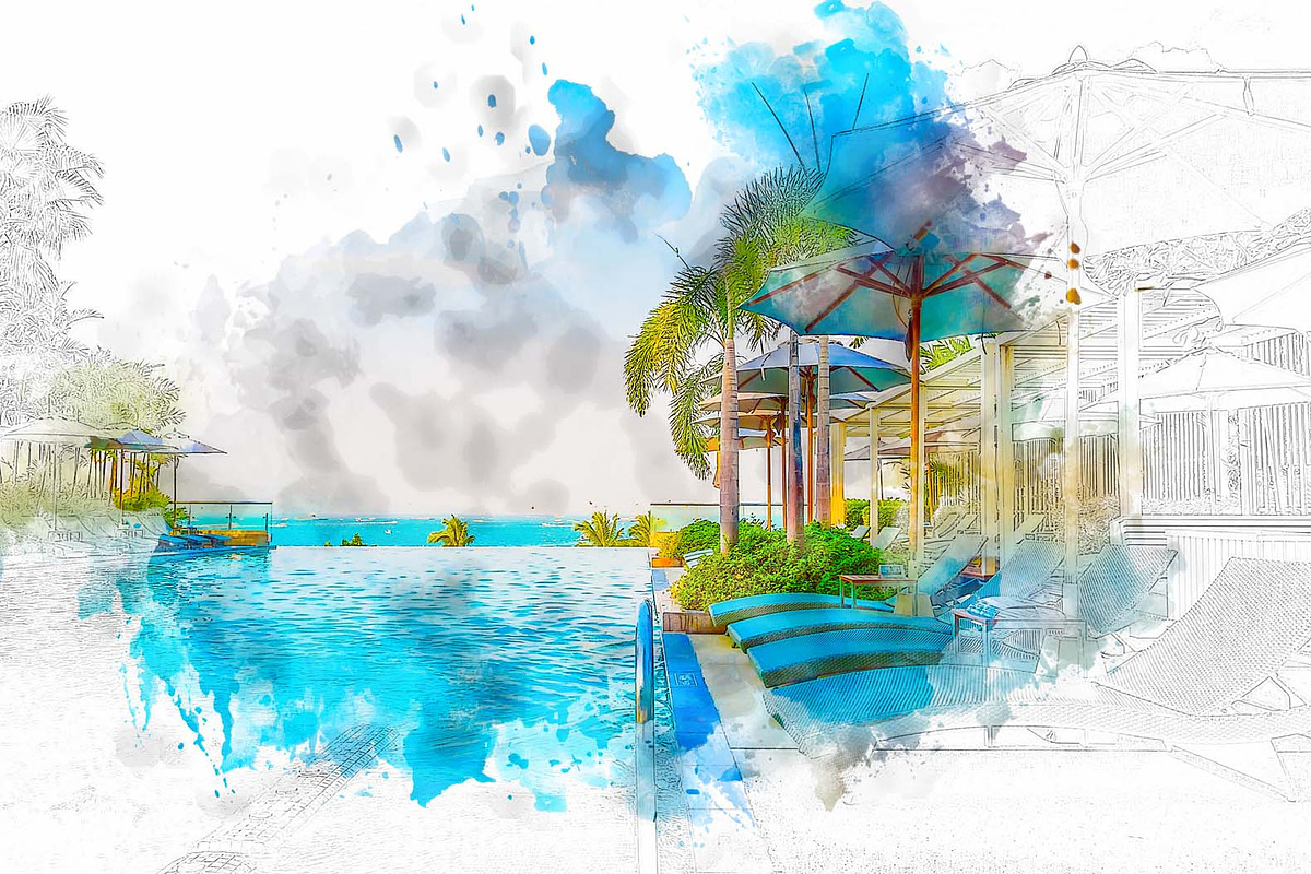 Land Scape Photo To Painting Effect, an Action Add-On by MRI STUDIO (Photo 8 of 18)