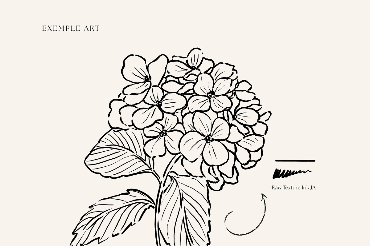 Photoshop Ink Brushes, a Brush Add-On by Jenteva Art (Photo 10 of 12)