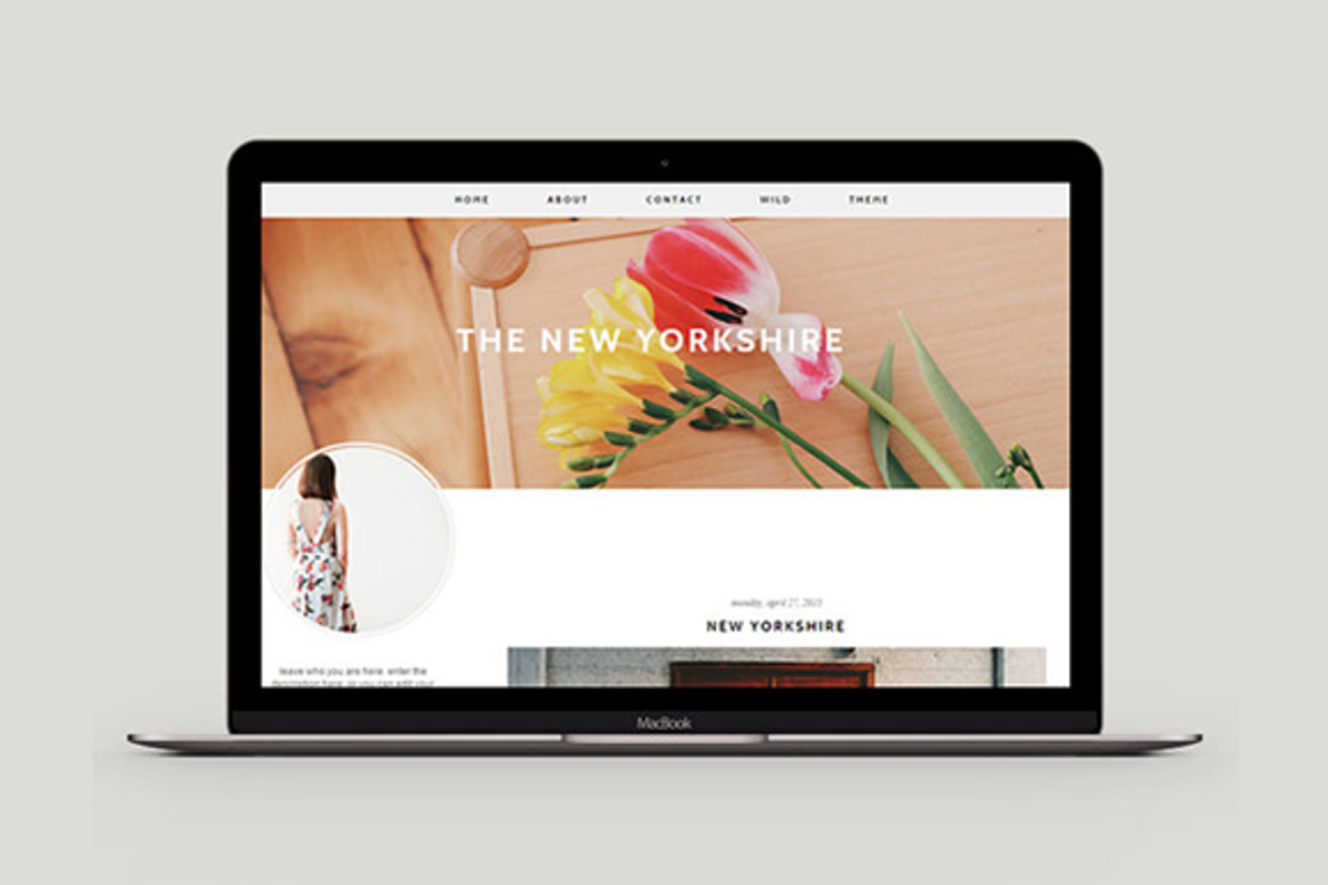 Blogger Template - New Yorkshire, a Templates & Theme by Labinastudio