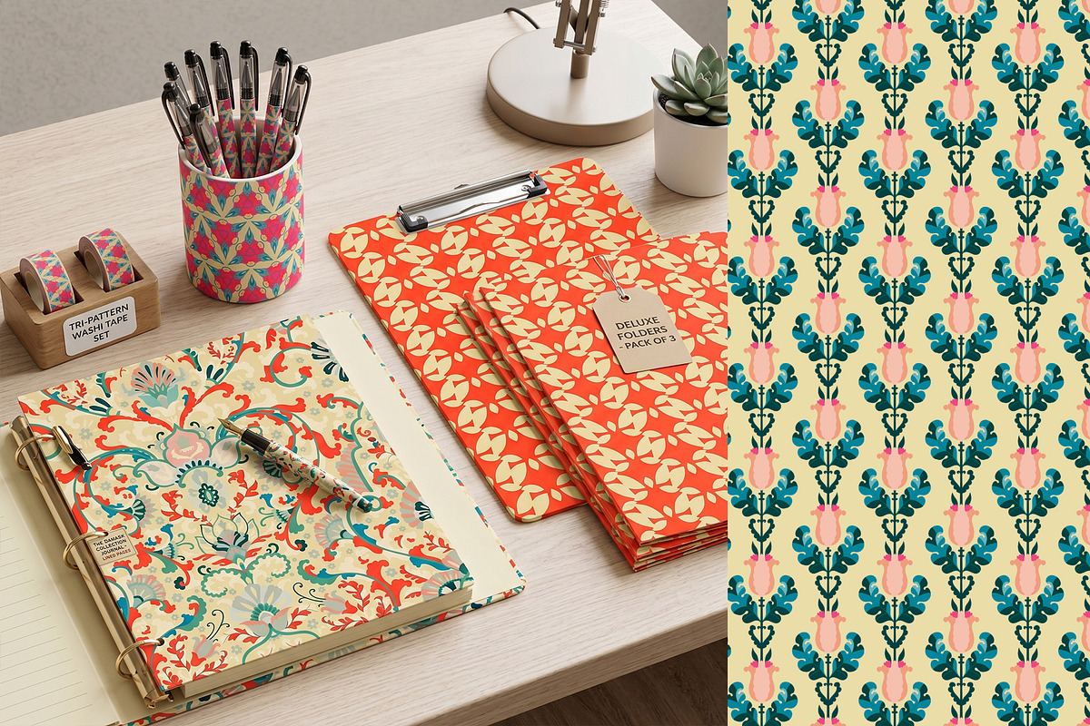 Electric Bohemia Seamless Patterns, a Pattern Graphic by Sonulkaster (Photo 8 of 10)