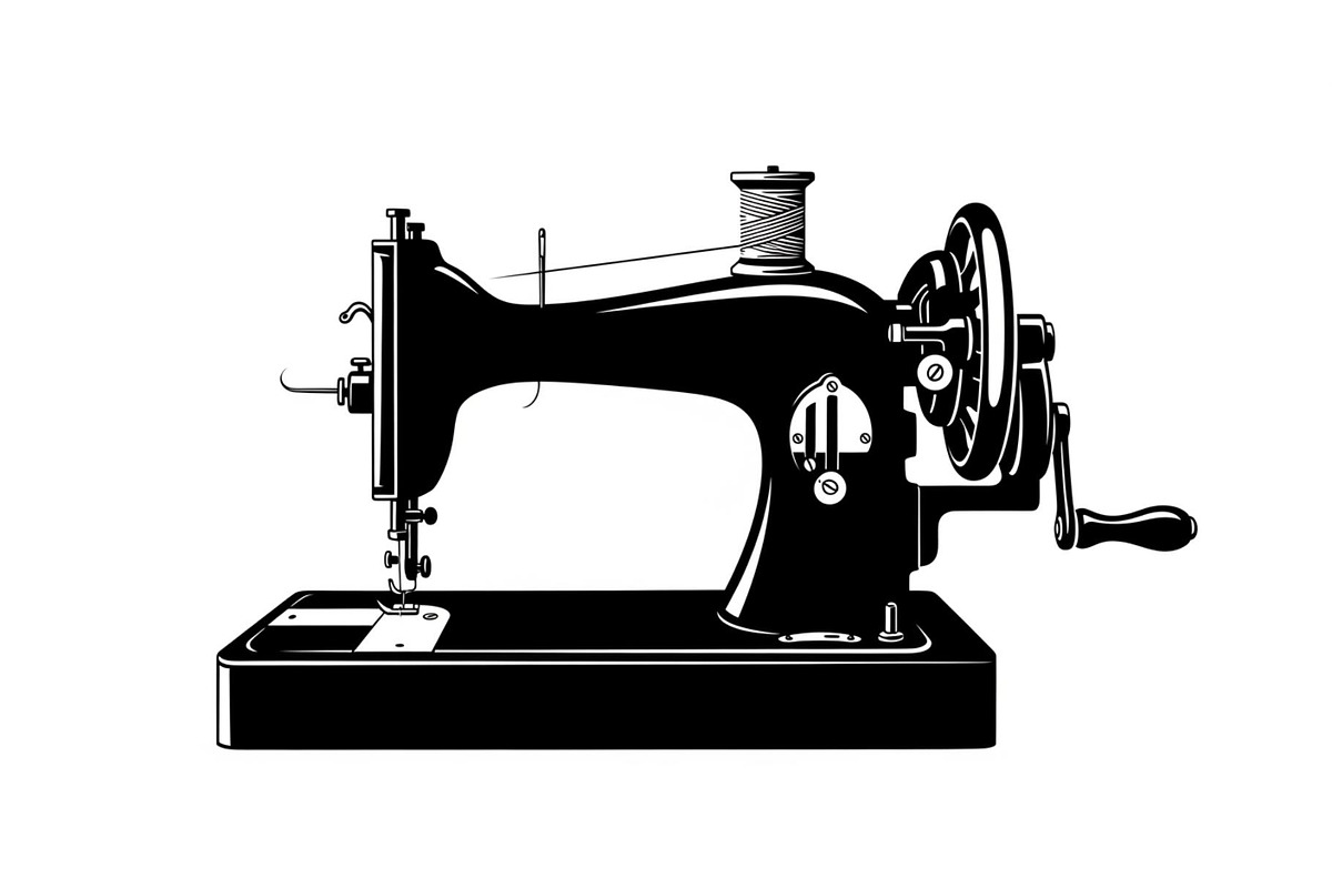 Vintage Sewing Machine Bundle, an Illustration by yasushie (Photo 6 of 31)