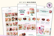 Wix Studio Bakery, a Wix Template by Template Twist Shop (Thumbnail 2 of 9)