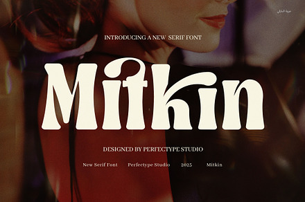 Mitkin Ligature Serif Font