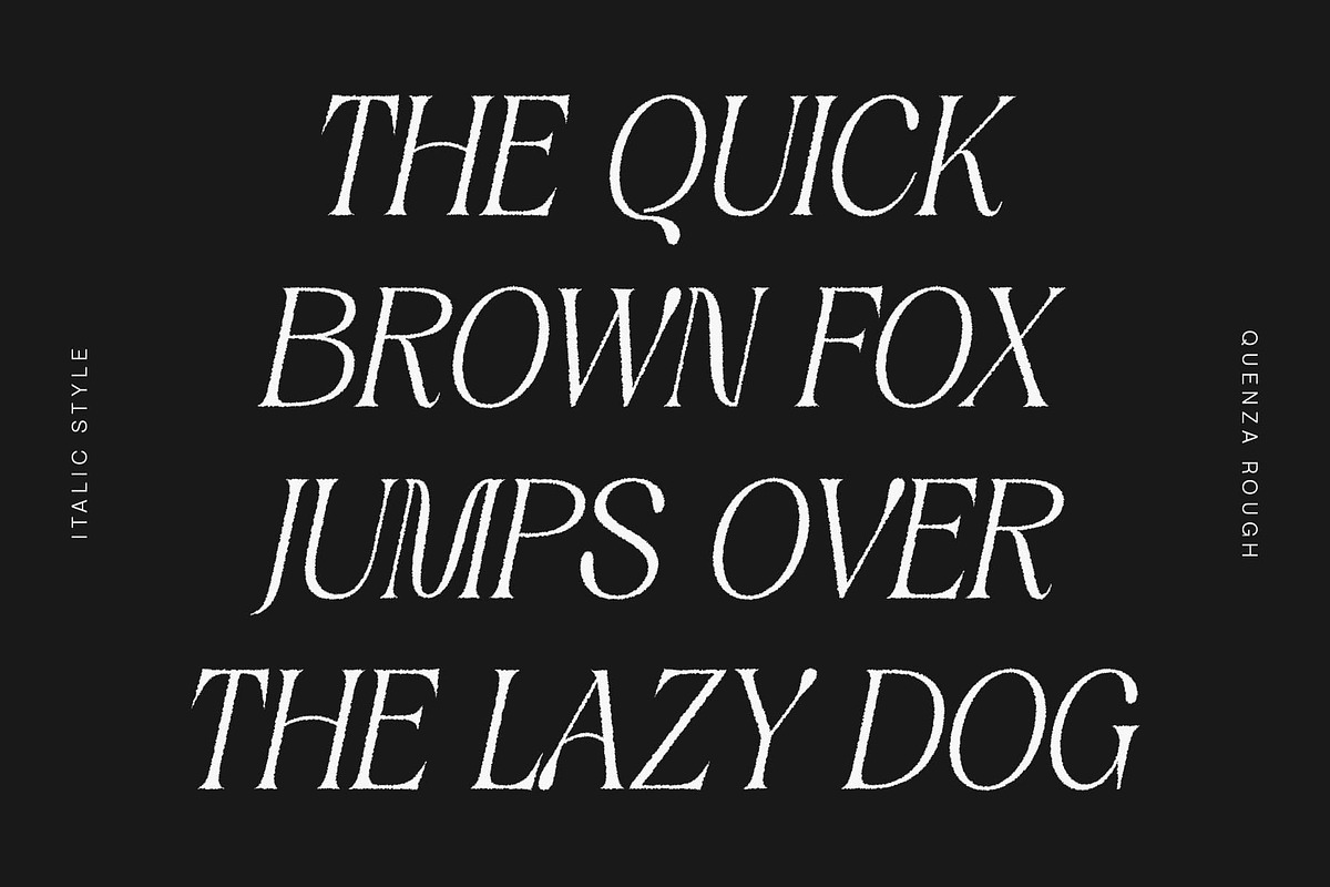 Quenza Rough, a Serif Font by Craft Supply Co. (Photo 2 of 8)