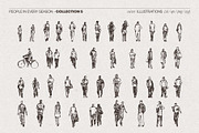 People Sketch Vector Bundle, an Education Illustration by TheMountBirdStudio (Thumbnail 8 of 9)