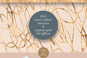 Stardust Gold Foil Stars & Textures, a Pattern Graphic by Blixa 6 Studios (Thumbnail 3 of 3)