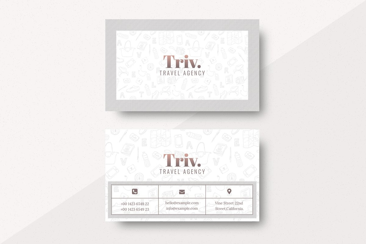30 Business Cards Bundle Vol.1, a Business Card Template by Smashing_Studio (Photo 9 of 31)