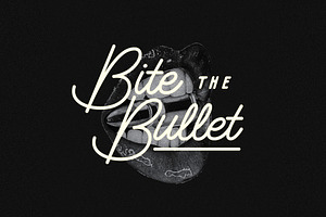 Bite the Bullet Typeface