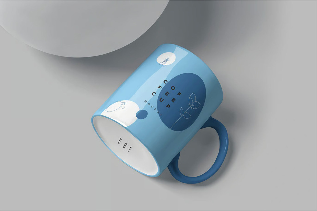 Ceramic Mug Mockups, a Cups & Container Mockup by megostudi0 (Photo 3 of 7)