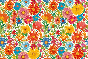 Flower pattern wildflower floral, a Wallpaper Photo by ComfortQ