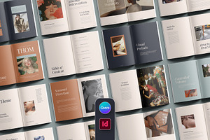 Creative Portfolio |InDesign & Canva, a Brochure Template by Artisan Vibes