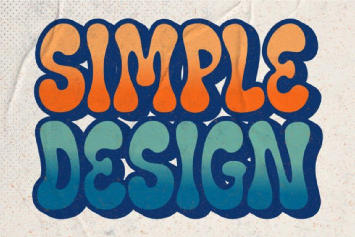 Chunky Groovy Font, a Script Font by Milladale (Photo 4 of 6)