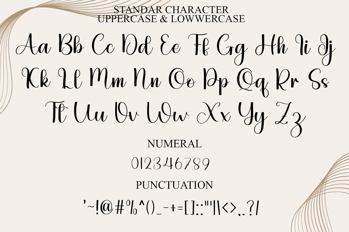 Elegant Wedding, a Handwritten Font by InermediaSTUDIO (Photo 4 of 8)