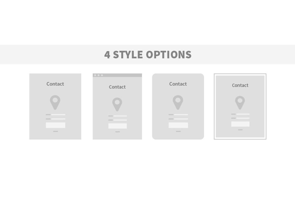 Website Wireframe Kit, a Wireframe Template by Tugcu Design Co. (Photo 3 of 5)
