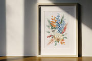 Shimmering Winter Wildflowers, a Seasonal Illustration by Catch the Dream Art (Thumbnail 2 of 14)